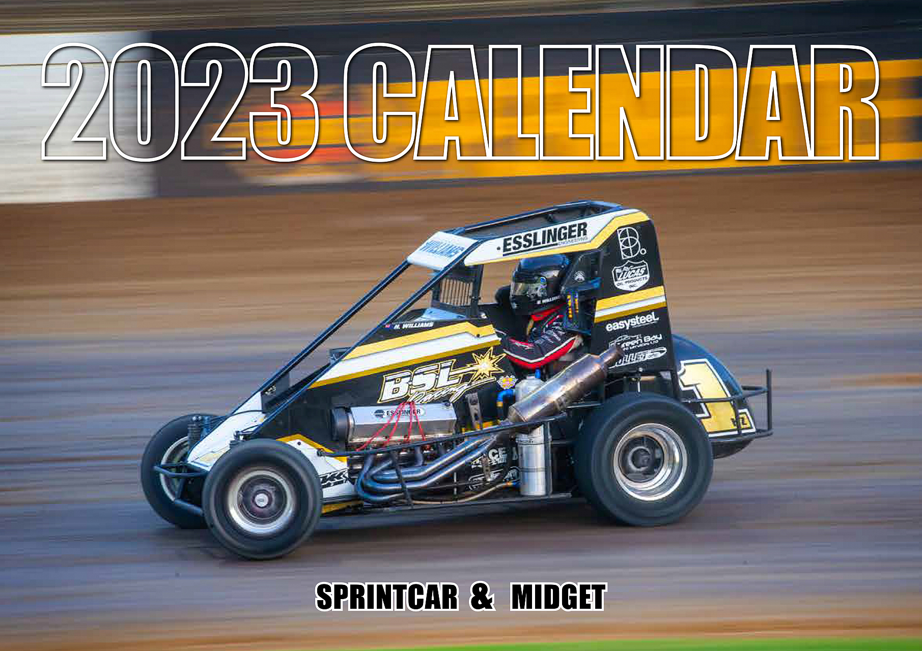 2023 JSP Sprintcar & Midget Calendar - Store - JSP Calendars - James